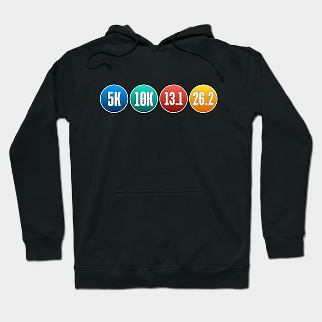 Running 5k, 10k, Half Marathon, Marathon Hoodie by zap